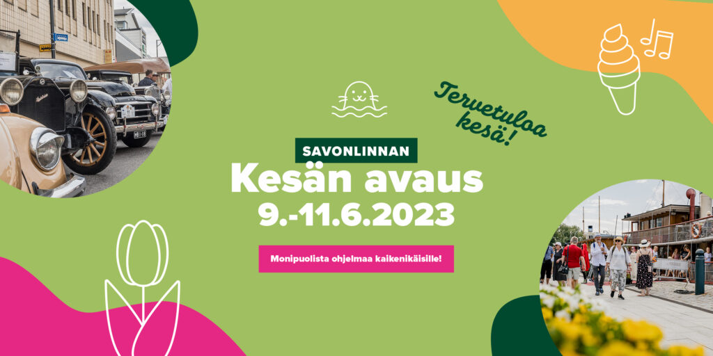 Kesän avauksen ohjelma 9.-11.6.2023